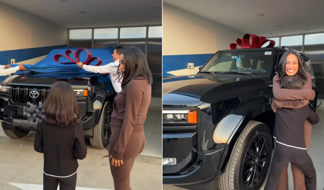 Valery Revello impacta al regalar exclusiva camioneta a su hija de siete años y da conmovedor mensaje: “Soñé con tener todo para ti”