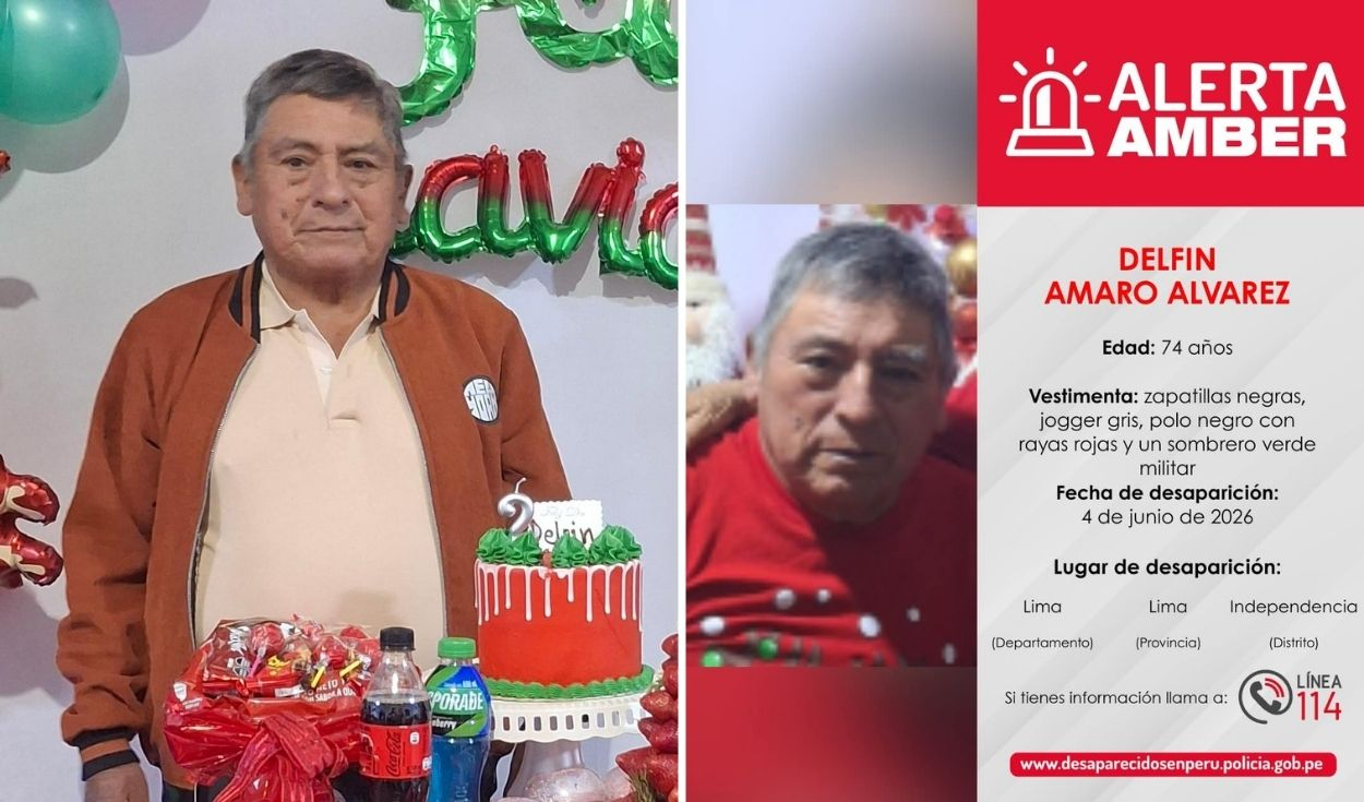 Te estamos buscando: adulto mayor con Alzheimer se encuentra desaparecido desde el lunes en Independencia